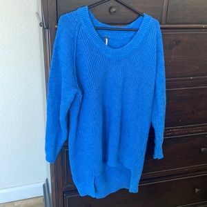 Free People scoop neck sweater